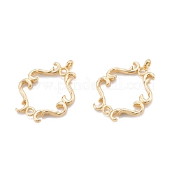 Brass Pendants&nbsp;KK-K251-21G