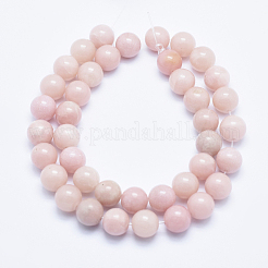 Natural Pink Opal Beads Strands&nbsp;G-E444-28-10mm