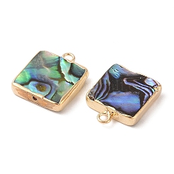 Natural Paua Shell Pendants&nbsp;SHEL-P017-21G