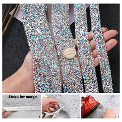 Glitter Resin Hotfix Rhinestone(Hot Melt Adhesive On The Back)&nbsp;OCOR-TA0001-13