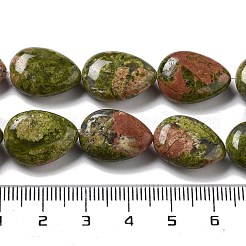 Natural Unakite Beads Strands&nbsp;G-P528-L19-01