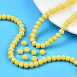 Handmade Polymer Clay Beads Strands&nbsp;X-CLAY-N008-053-01