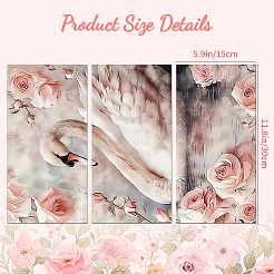 3 Sheets 3 Styles PVC Waterproof Decorative Stickers&nbsp;DIY-WH0404-367