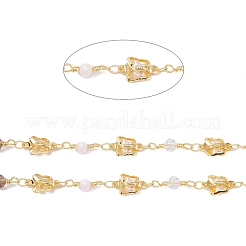 Handmade Eco-friendly Brass Butterfly Link Chain&nbsp;CHC-E025-12G