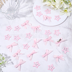 15Pcs Star Iron Snap Hair Clips&nbsp;OHAR-CP0001-23