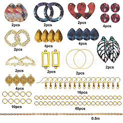 DIY Resin Dangle Earring Making Kits&nbsp;FIND-SC0001-72