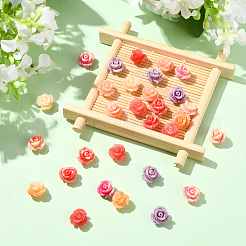 30Pcs 6 Colors Synthetic Coral Beads&nbsp;GG-YW9D8D-02
