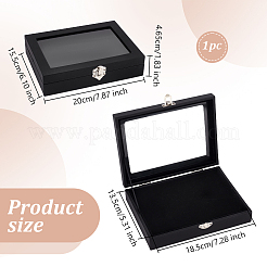 PU Presentation Boxes for Badge Storage and Display&nbsp;CON-WH0008-12