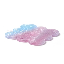 Acrylic Disc Pendants&nbsp;SACR-G015-B03