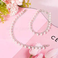 Alloy Rhinestone Shoe Chains&nbsp;FIND-WH20024-06