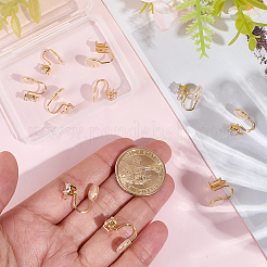 12Pcs 6 Styles Brass Micro Pave Clear Cubic Zirconia Ear Cuff Findings&nbsp;KK-BBC0022-22