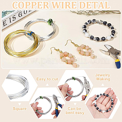 2Pcs 2 Color Copper Wire&nbsp;CWIR-BC0001-38B