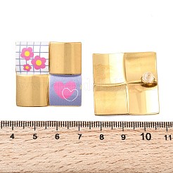 304 Stainless Steel Stud Earrings&nbsp;EJEW-A158-09G