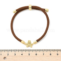 Adjustable Nylon Cord Bracelets&nbsp;BJEW-C096-01G-01