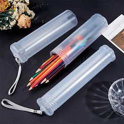 2Pcs 2 Styles Extendable Plastic Paint Brush Case&nbsp;AJEW-GF0013-24