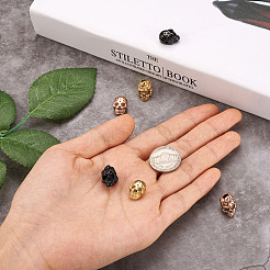 6Pcs 6 Style 304 Stainless Steel Beads&nbsp;STAS-PJ0001-28