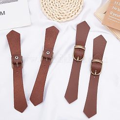 6Pcs PU Imitation Leather Belt Buckles&nbsp;LS-AJEW-FG0001-57