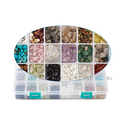 Natural & Synthetic Mixed Gemstone Beads&nbsp;G-TA0001-17
