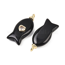 Natural Obsidian Pendants&nbsp;G-Z134-06G-02