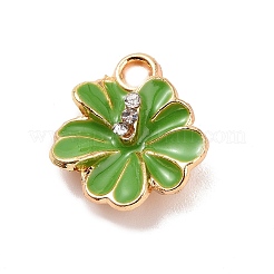 Alloy Enamel Pendants&nbsp;ENAM-M055-30G