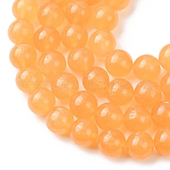 Natural Honey Jade Beads Strands&nbsp;G-H343-D10-12mm