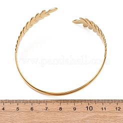 304 Stainless Steel Cuff Bangles for Women&nbsp;BJEW-Z173-01G