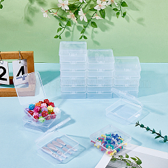 Plastic Bead Containers with Hinged Lid&nbsp;CON-WH0086-222