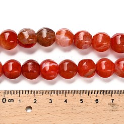 Dyed Natural Agate Beads Strands&nbsp;G-G203-03