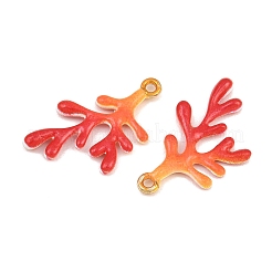 Alloy Enamel Pendants&nbsp;AL-CBA072F-03G-02