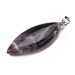 Natural Amethyst Big Pendants&nbsp;G-F820-06G