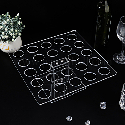 Acrylic Wine Glass Holders&nbsp;AJEW-WH0270-258A