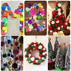 32Pcs Faux Fur Soft Sequins Pompom Ball&nbsp;DIY-SC0033-96C
