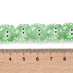 Transparent Glass Beads Strands&nbsp;LAMP-L078-010G