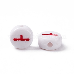 Opaque Acrylic Beads&nbsp;SACR-E008-01A