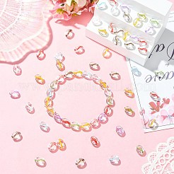 100Pcs Transparent Glass Beads&nbsp;GLAA-CJ0002-91