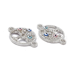 Alloy Crystal Rhinestones Connector Charms&nbsp;FIND-A024-45P