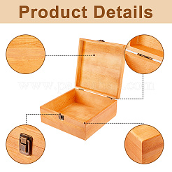 Wood Gift Boxes&nbsp;CON-WH0085-170