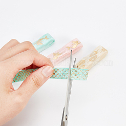 Ocean Theme Polyester Elastic Foldover Elastics&nbsp;OCOR-GF0001-08
