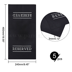 Polyester Reserved Signs for Pews&nbsp;AJEW-WH0299-95