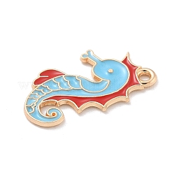 Alloy Enamel Pendants&nbsp;ENAM-A008-42KCG-02