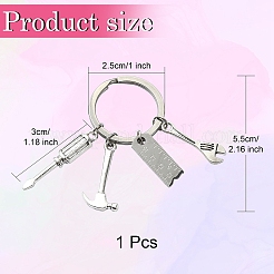 Alloy Keychain&nbsp;KEYC-YW00013