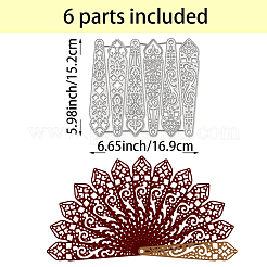 Carbon Steel Cutting Dies Stencils&nbsp;DIY-WH0309-1764