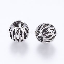 Tibetan Style Alloy European Beads&nbsp;PALLOY-K079-12AS