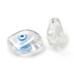 Transparent Glass Beads&nbsp;GLAA-F121-01B