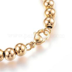 304 Stainless Steel Beaded Bracelets&nbsp;BJEW-G544-31G