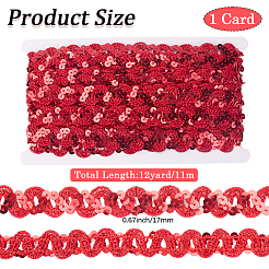 Polyester Paillette Beads&nbsp;OCOR-WH20012-13I