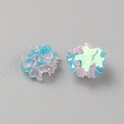 Luminous Transparent Resin Cabochons&nbsp;CRES-TAC0001-009B