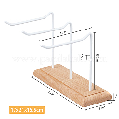 1 Tier 3-Row Iron Jewelry Display Rack&nbsp;EDIS-WH0029-97A