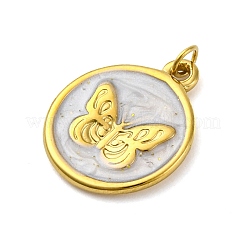 304 Stainless Steel Enamel Pendants&nbsp;STAS-E550-49G