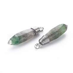 Natural Fluorite Big Pendants&nbsp;G-S359-283